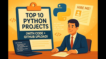 Top 10 Python Projects for Beginners (Build Your Portfolio & Get Hired! 🚀)