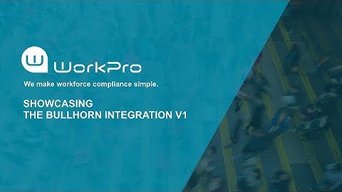 Showcasing the Bullhorn Integration v1