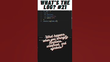 What’s the Log? 🤔 | #21 | JavaScript JSON Surprise 📦 #shorts #javascript #coding