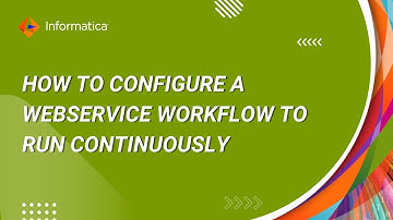 How to configure a webservice workflow to run continuously