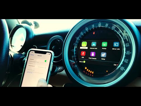 Mini Cooper - Add on Wireless CarPlay and Android Auto fully integrated with the factory controls