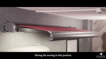 Tiger Folding-Arm Awning: Arm Position Adjustment