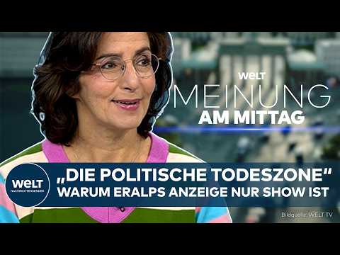 MEINUNG: "Das ist die politische Todeszone" – Warum Eralps Anzeige gegen Dobrindt nur Show ist