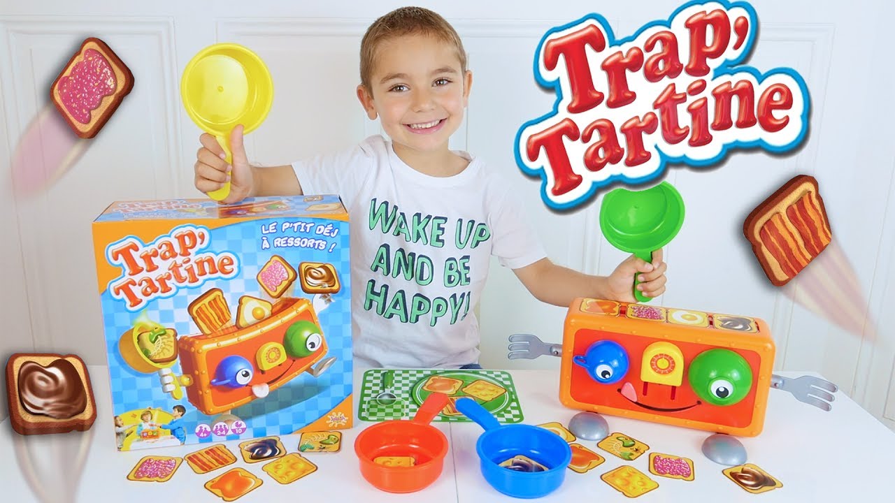 Splash Toys Trap'tartine Nouvelle Version - Jeu d'action - Sois Prêt à  Attraper Les Toasts Qui Surgissent du Grille Pain ! : : Jeux et  Jouets
