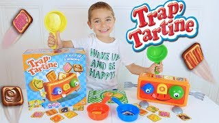 JEU - TRAP'TARTINE - Le p'tit dèj à ressorts ! 😂 - Jeu de société