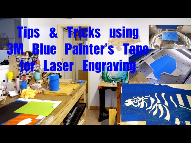 Achieve Clean Engravings: Laser Hack for Wood with Masking Tape