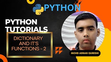 "Mastering Python Dictionaries: Methods update(), setdefault(), fromkeys(), and copy()"