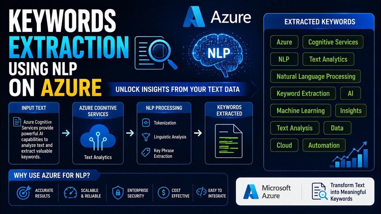 Keywords Extraction using NLP on Azure - YouTube