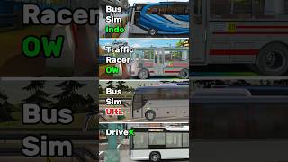 TOP 4 Bus Simulator Games Crash Test...🤔😱🤯