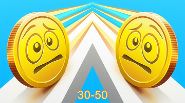 Coin Rush! Android iOS Gameplay (Level 30-50)