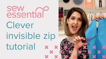 Superslimme onzichtbare ritstruc