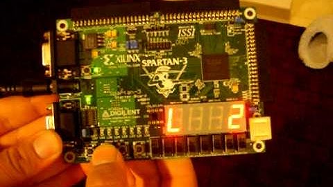 Xilinx Spartan3 based Digital Lock