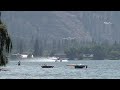 Air Tractor AT-802 Fire Boss In ACTION on Vaseux Lake