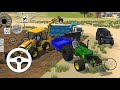 Aaj mitti load karne aa gay🚔😱⚠️#indiantractorsimulatorlite#games #indiantractor3d#jcb#loding#tractor