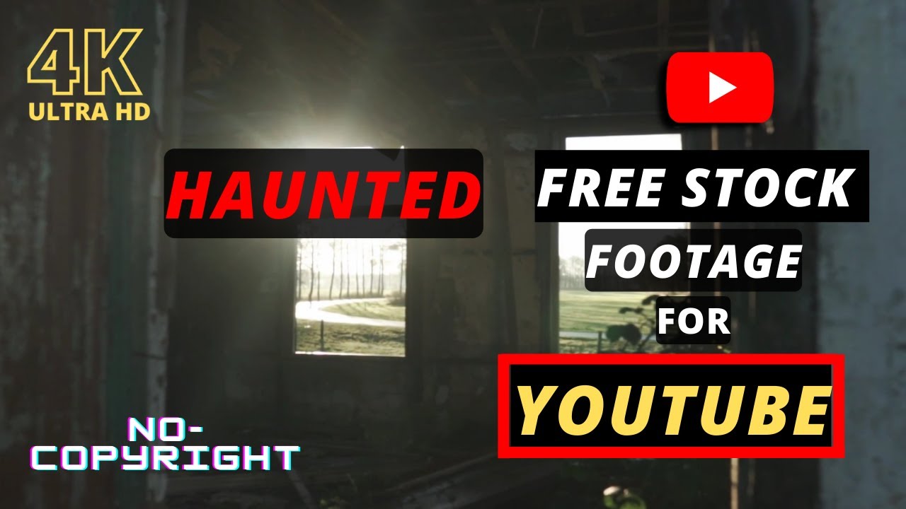 Ruins Haunted Free stock footage For YouTube Stock Footage