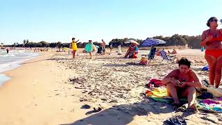 Don't Miss A Walking Tour Of The Best Beaches In Spain | Valencia City Beach August 26 Part 3, 4K