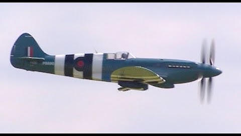 Spitfire with TWO Propellors!