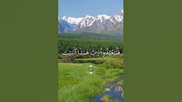 سورة قريش بصوت الشيخ  ياسر الدوسري