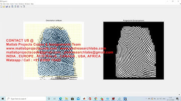How to do fingerprint enhancement using matlab ? | Fingerprint enhancement | matlab project