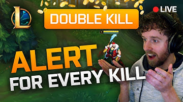 POP UP EVERY TIME I GET A KILL - League of Legends API - Tech Wednesdays Livestream - 08-12-2021