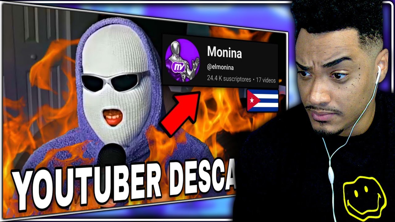 EI YOUTUBER MÁS DESCARAO' de CUBA🇨🇺(Monina🥺) | VitySmile Reacción
