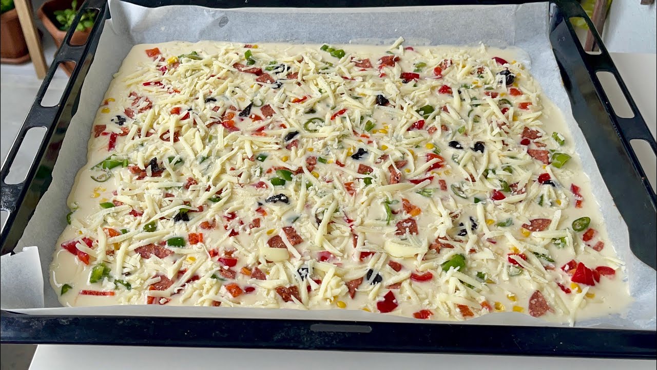 👉Kahvaltıya 5 Dakikaya KREP PİZZA🤌Hamur Yoğurmadan EN KOLAY Pizza Tarifi 💯🍕 👉Kahvaltıya 5 Dakikaya KREP PİZZA🤌Hamur Yoğurmadan EN KOLAY Pizza Tarifi 💯🍕