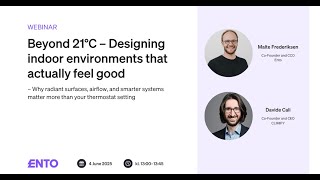 Beyond 21 degrees – How to design indoor environments that actually feel good