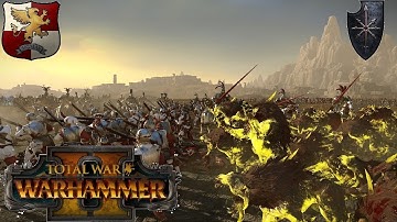 Guns and Hounds! - Empire vs Chaos | Multiplayer Battle #99 | Total War Warhammer 2