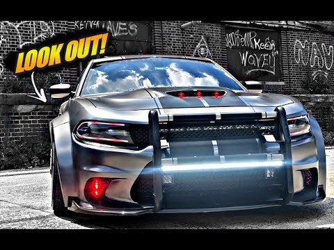 PURSUIT Charger Hellcat Widebody 800+HP... - YouTube