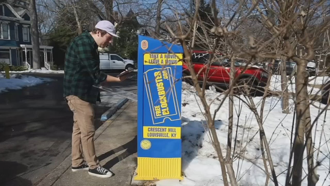 Louisville Blockbuster box connects new generation with nostalgia surrounding video rental chain