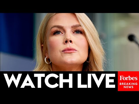 WATCH LIVE Karoline Leavitt Holds White House Briefing As Epstein Files Scandal Intensifies