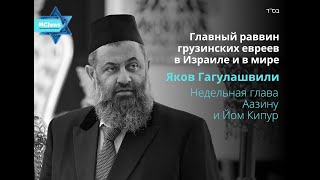 Главный раввин грузинских евреев Яков Гагулашвили: Недельная глава 