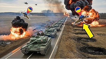 Just 60 Seconds: How Ukrainian Drones Stopped a Russian Convoy