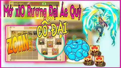 Phá Huỷ RUBY Fang Đồ Cho Khách VÍP _ Mở X10 Rương Đại Ác Quỷ Săn Trái ZOAN Cổ Đại ...