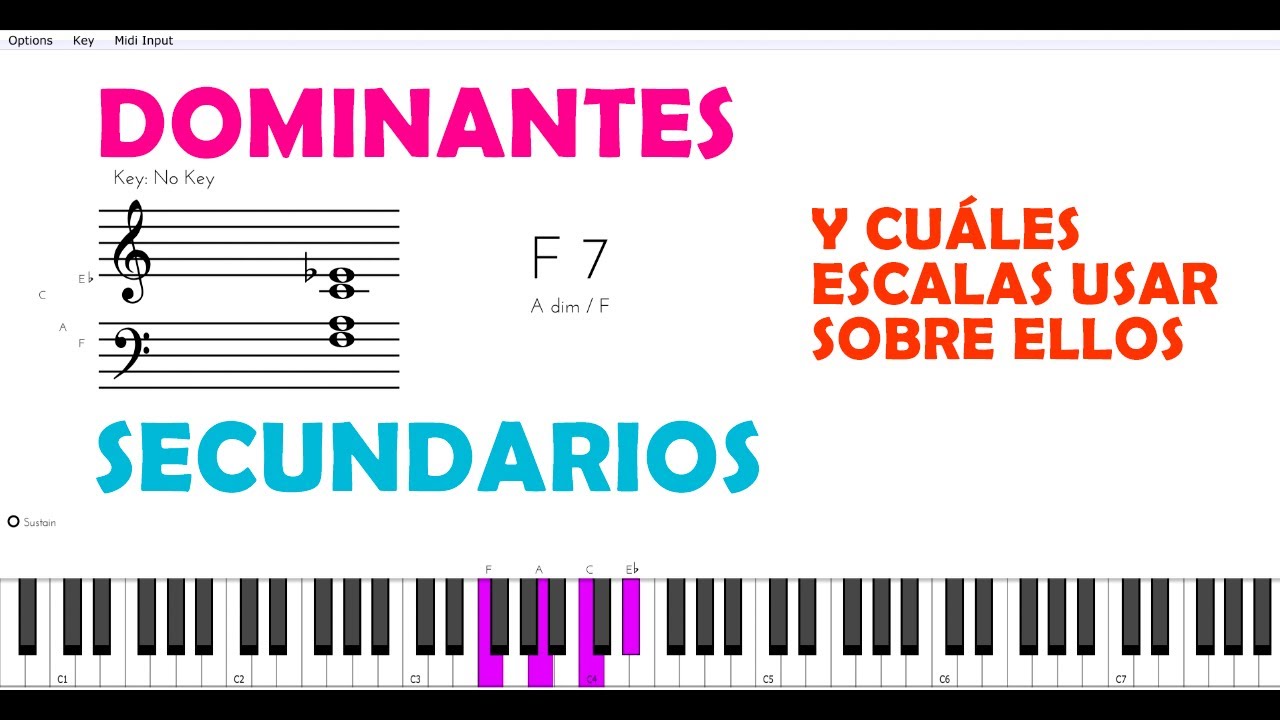 Aprende DOMINANTES SECUNDARIOS en 15 minutos !