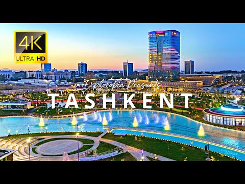 Tashkent City, Uzbekistan 🇺🇿 in 4K ULTRA HD 60FPS Video by Drone
