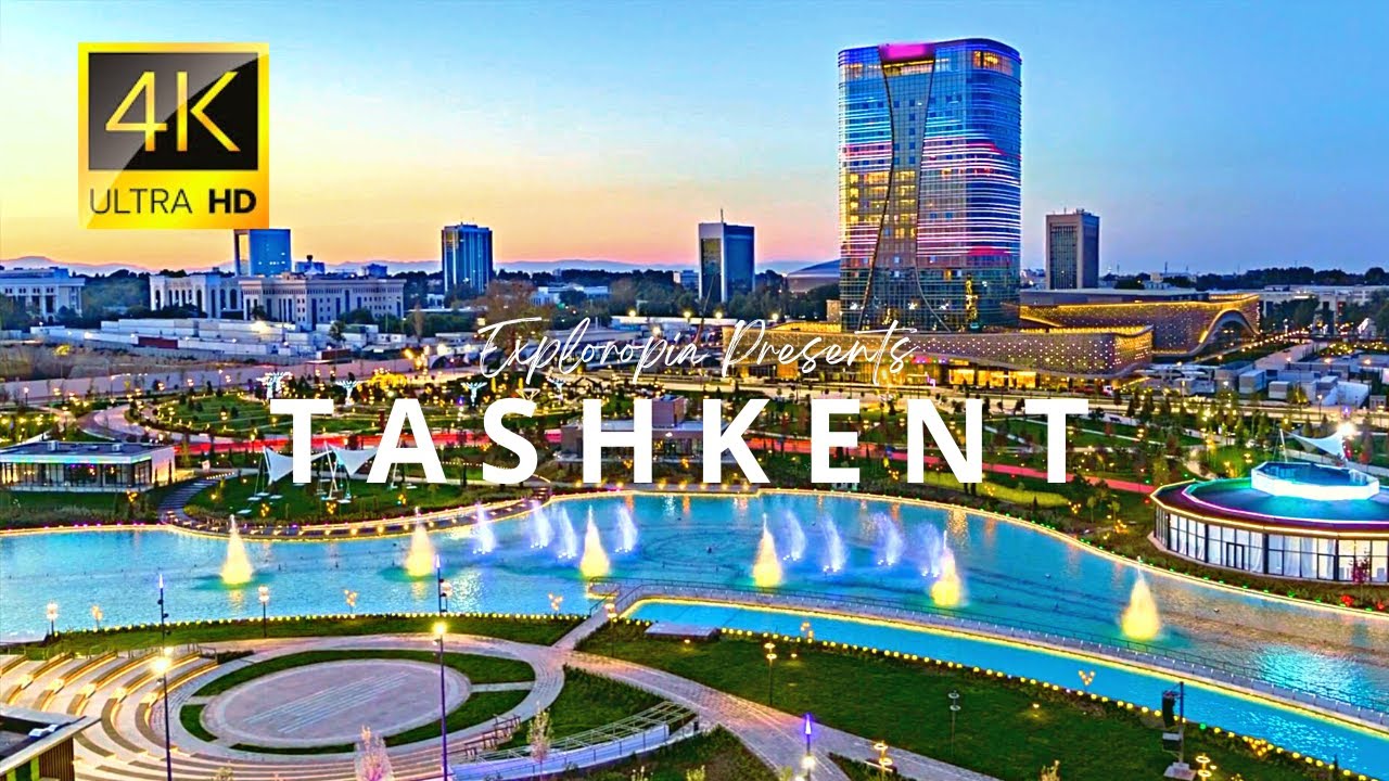 Tashkent City, Uzbekistan 🇺🇿 in 4K ULTRA HD 60FPS Video by Drone