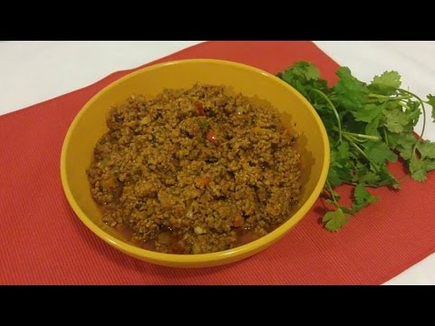 How to make Picadillo (Ground beef strewed) Puerto Rican style- Episode75