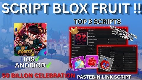 Top 3 Blox Fruits Scripts Better Than Redz Hub!! Safe, Undetected, Delta Update + Fruit Giveway!