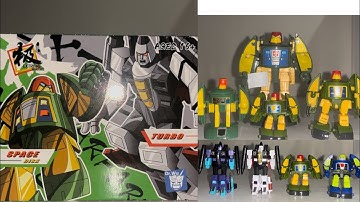 Dr wu Space disk & Turbo review. Third party Transformers generation one cosmos & Ramjet