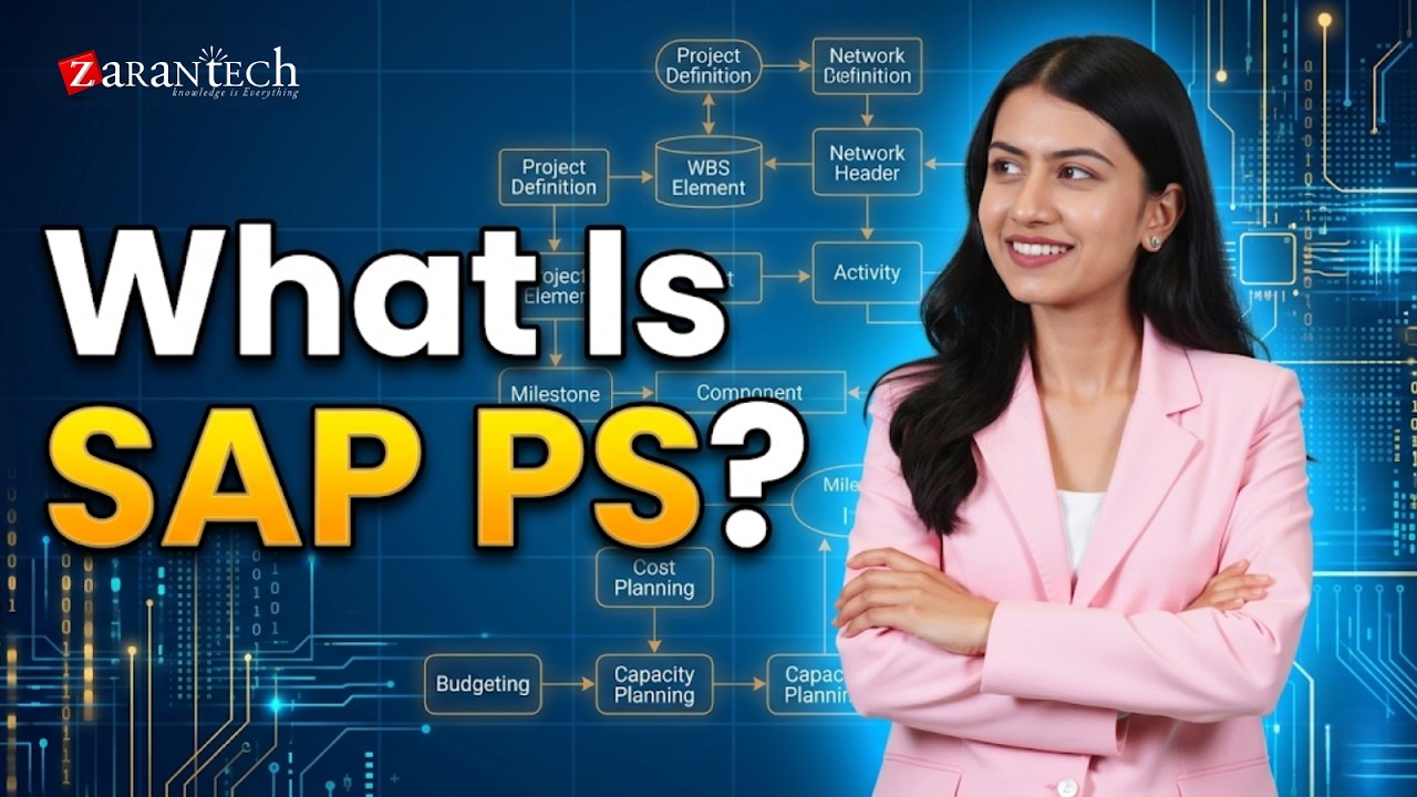 Introduction to SAP PS Course | ZaranTech - YouTube