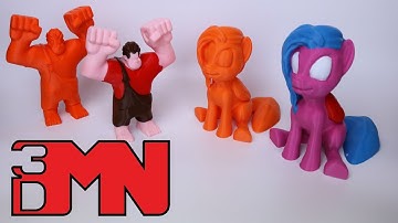 Creating Multicolor Objects from Solid Models with Meshmixer