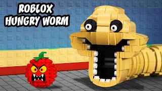 I Cheated With LEGO HUNGRY SNAKE in real life | (Escape or Repeat) BEWARE of the HUNGRY WORM!