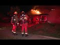 San Gabriel: Home being remodeled destroyed by possible suspicious fire early Saturday morning.