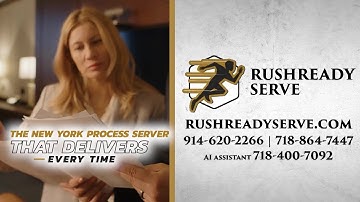 New York Process Server - RUSHReady Serve - New York Process Server