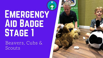 Scouting Stage 1 Emergency Aid Badge