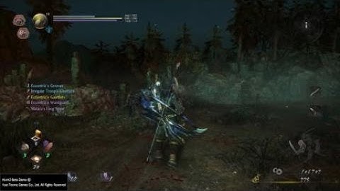 Nioh 2 Beta Demo When in a spear fight