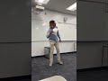 Teacher dances for every correct answer  shorts