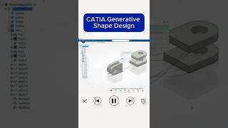 Twisted Shape - CATIA Generative Shape Design #CATIA #surfacemodeling #CAD #3DEXPERIENCE