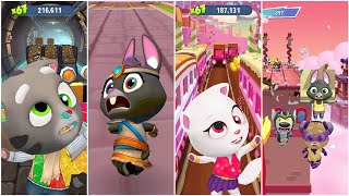 Best Funny Fails Talking Tom Gold Run VS Tom Hero Dash VS Tom Gold Run 2 screenshot 5